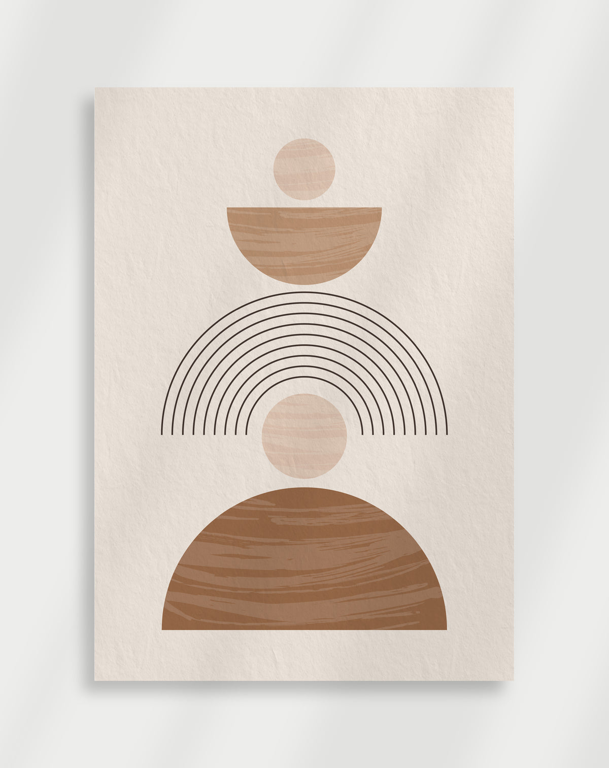 Abstraktes Poster