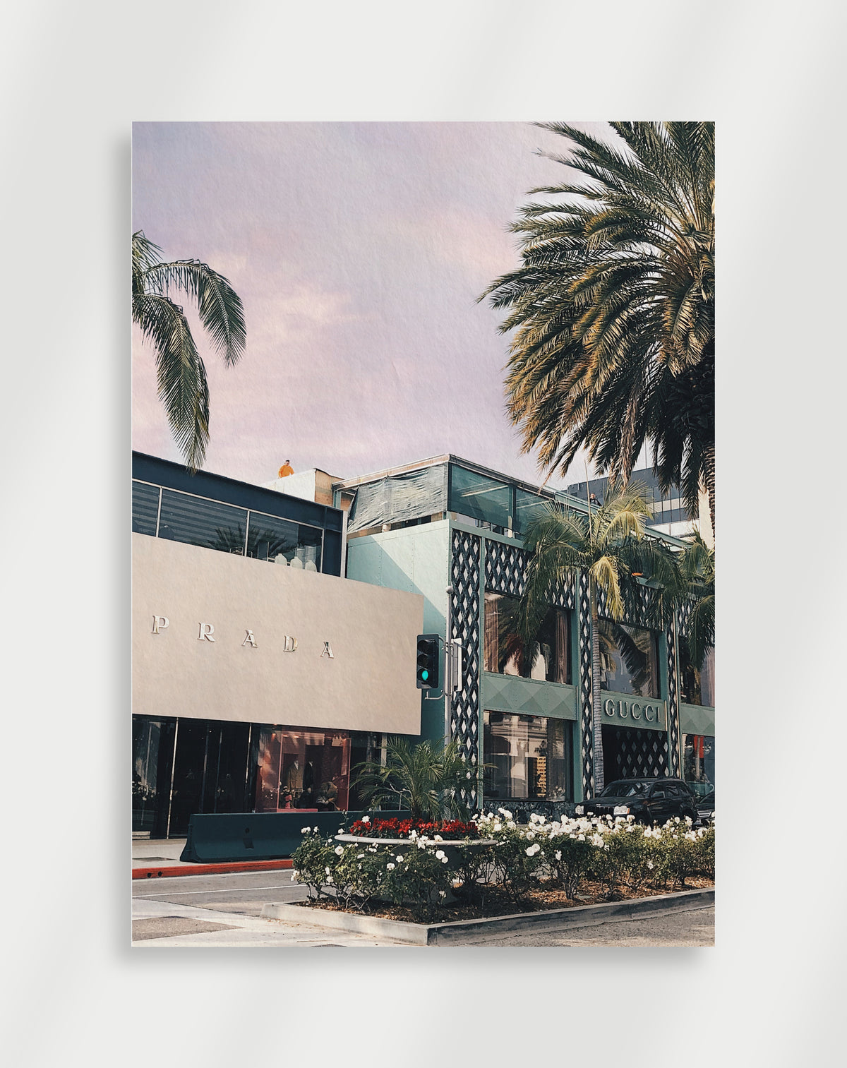 Prada x Gucci Designer-Poster