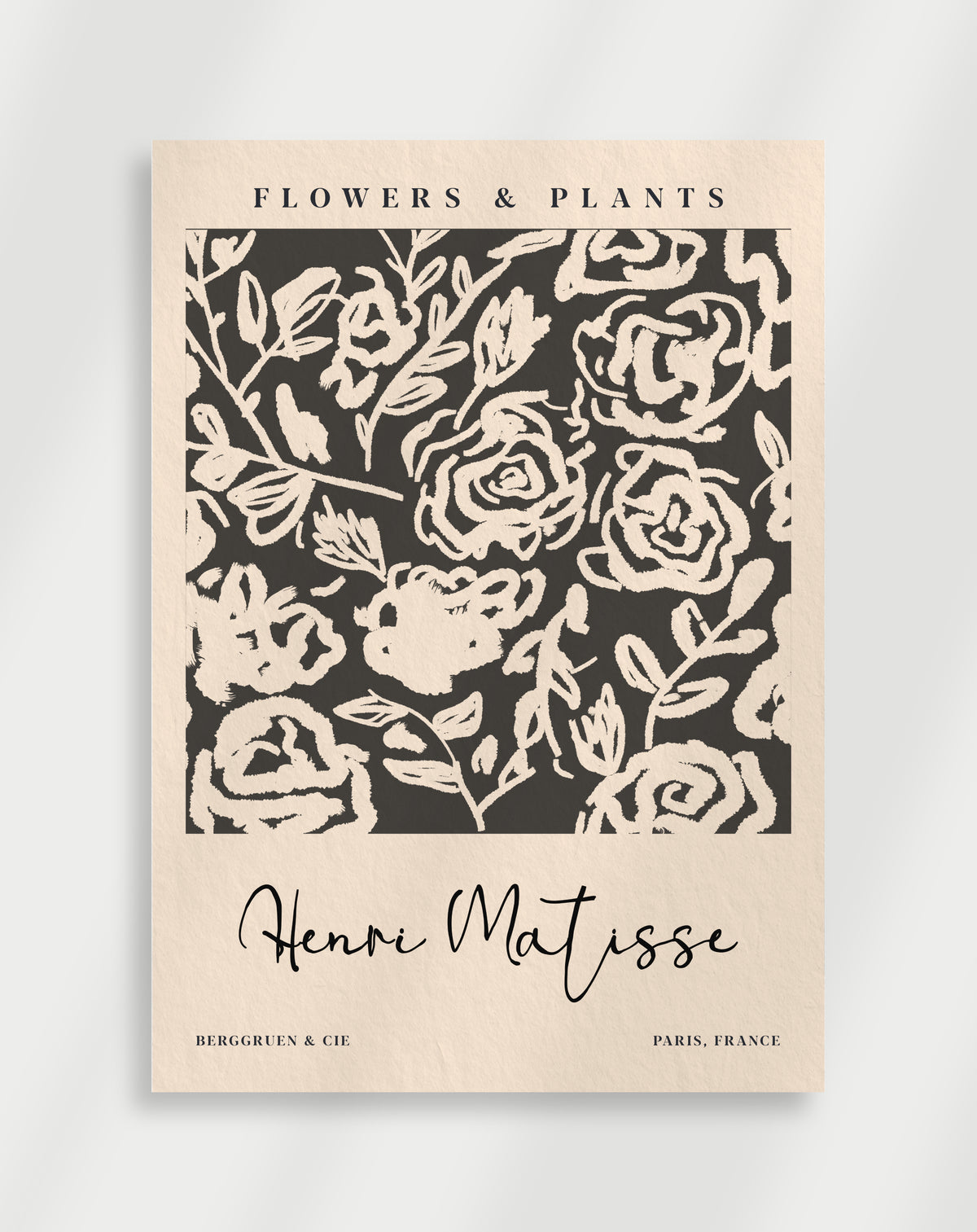 Blumen-Kunstposter