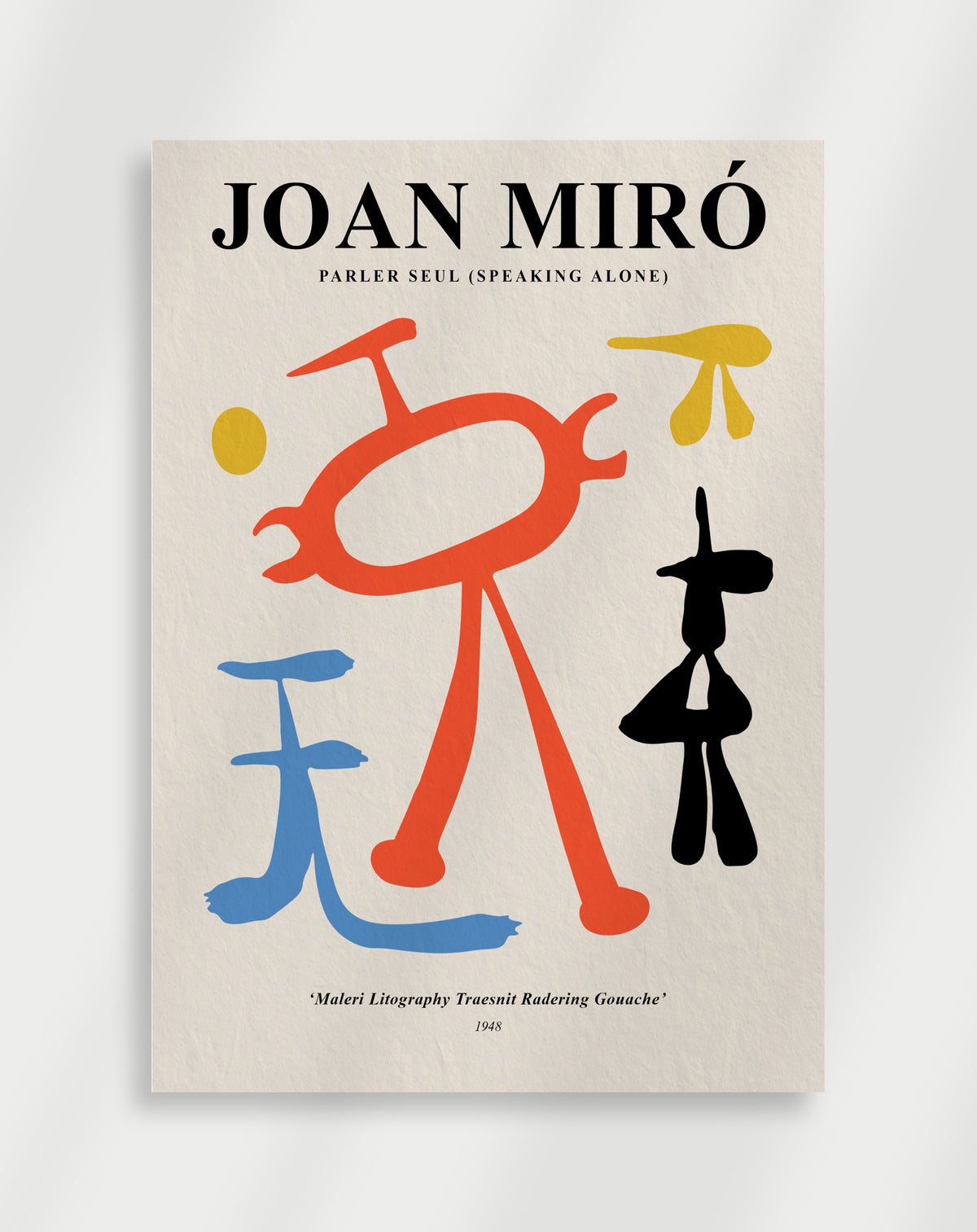 Miro-Kunstposter