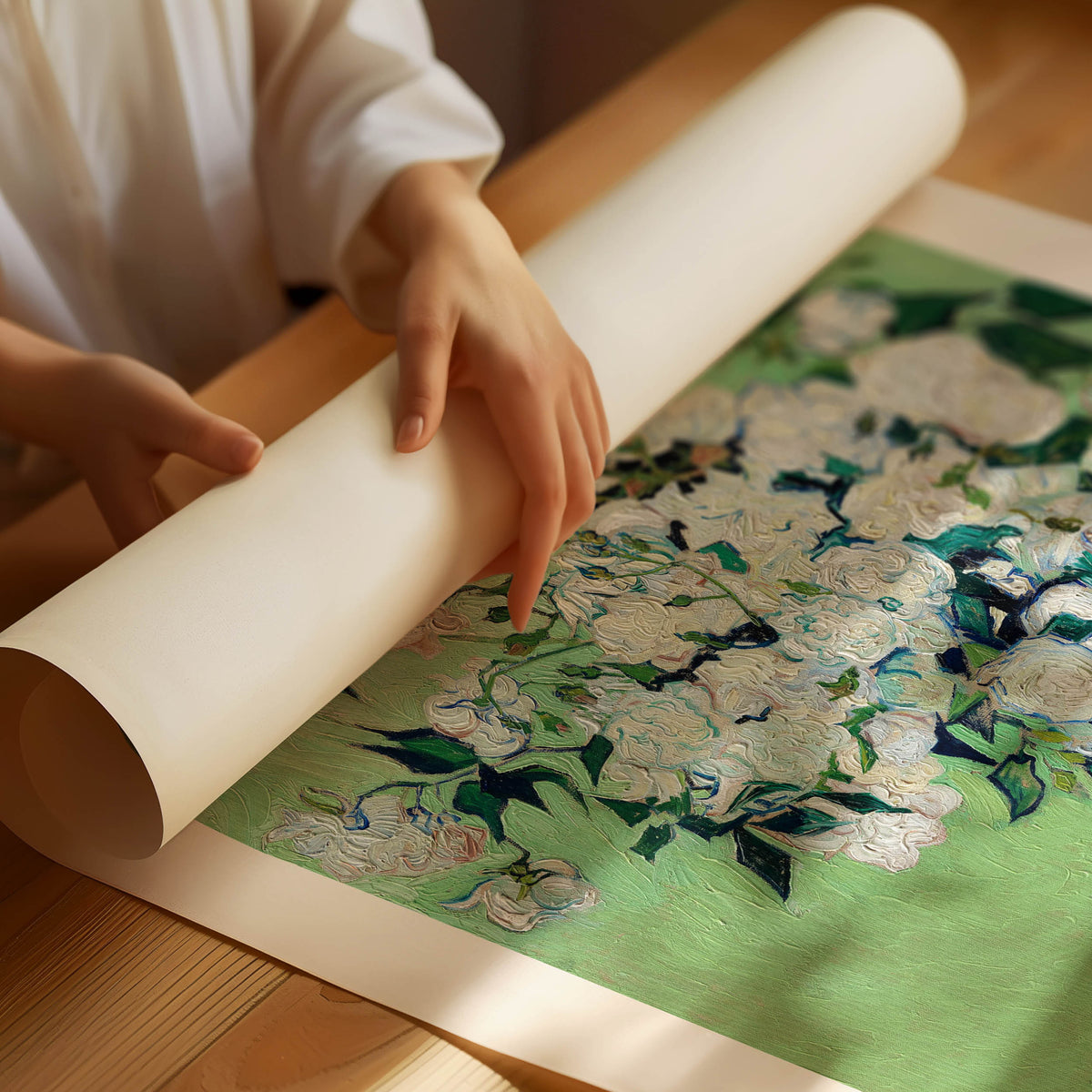 Rosenposter von Vincent van Gogh