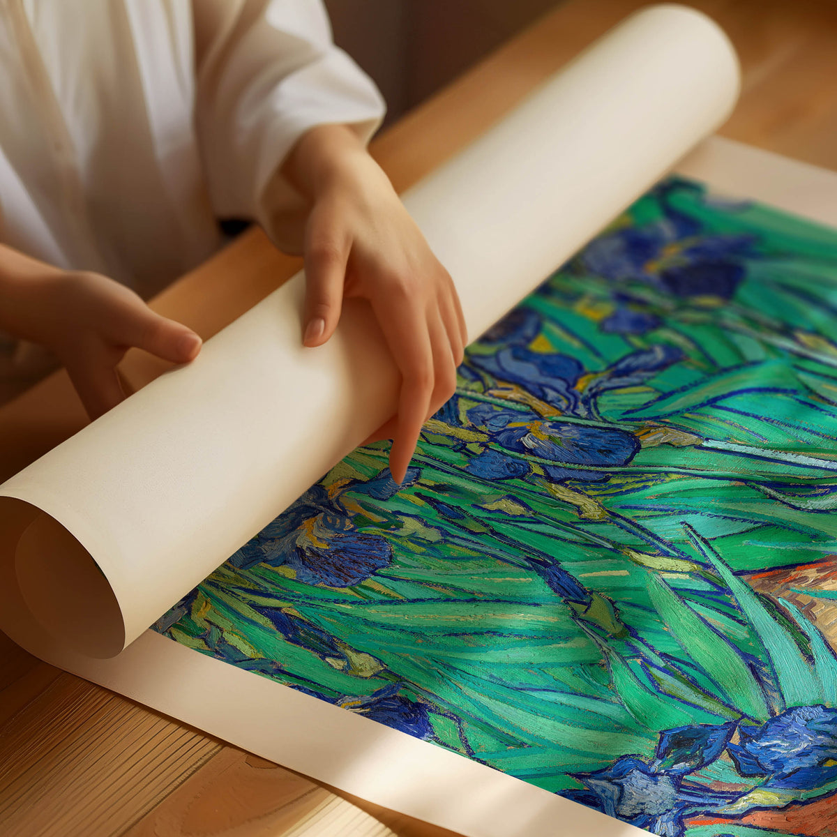 Schwertlilienposter von Vincent van Gogh