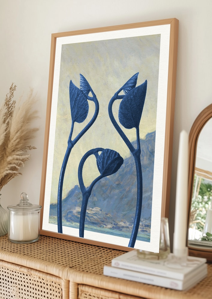 Blue Mountain Sprouts Poster