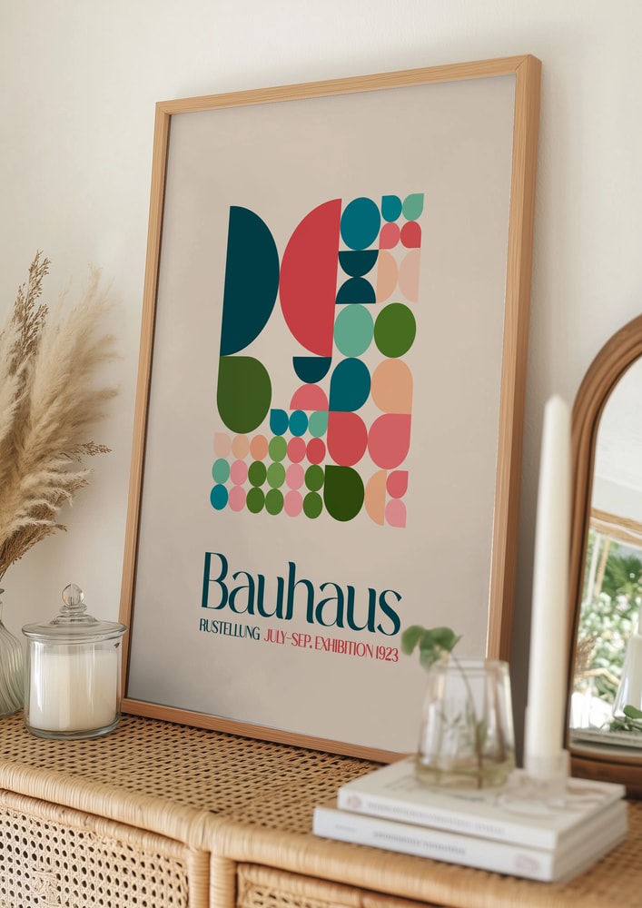 Poster „Geometrische Harmonie“