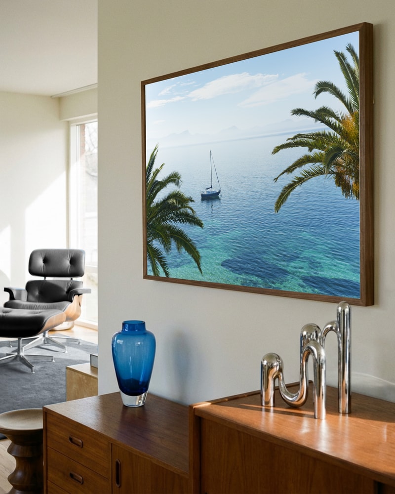 Turquise Paradise Poster