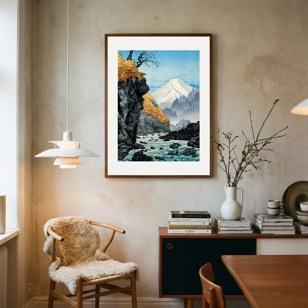Am Fuß des Berges Ashitaka Poster