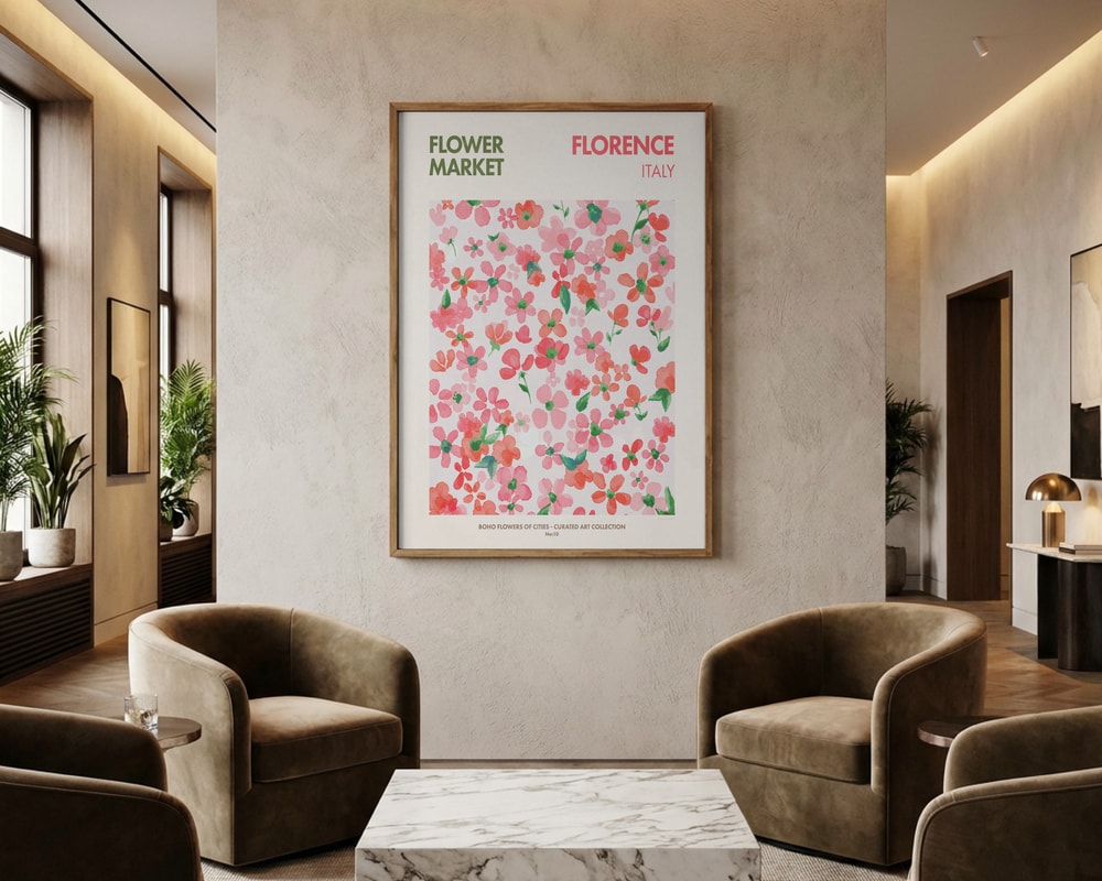 Poster „Blüten von Florenz“
