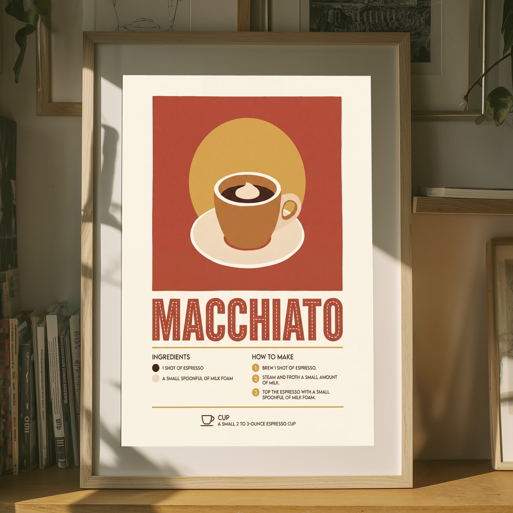 Classic Macchiato Recipe Poster