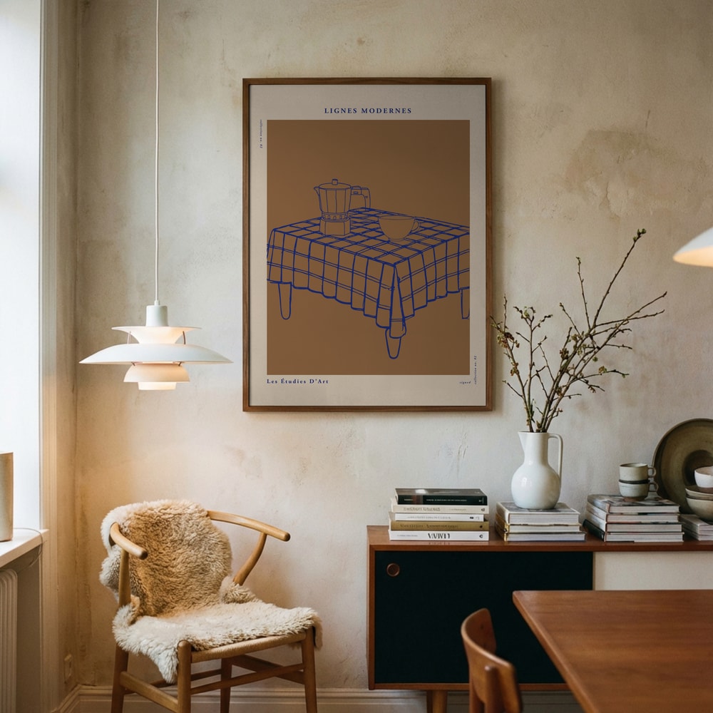 Poster „Lignesmodernesno02“