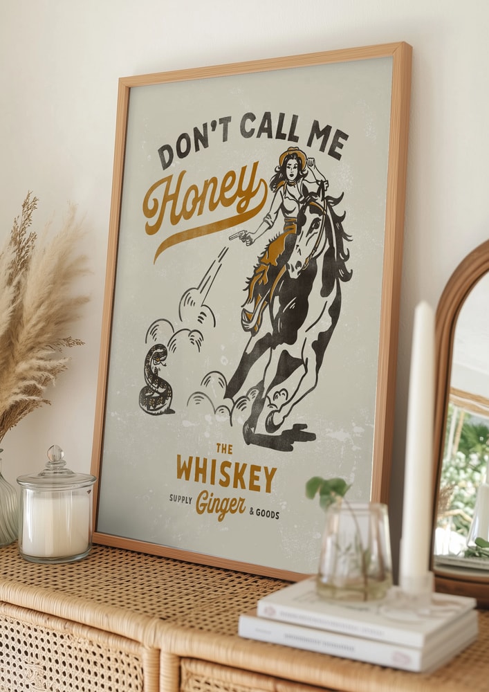 Dont Honey Print 2 Poster