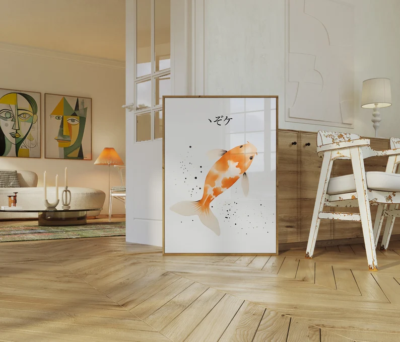 Goldfisch-Poster
