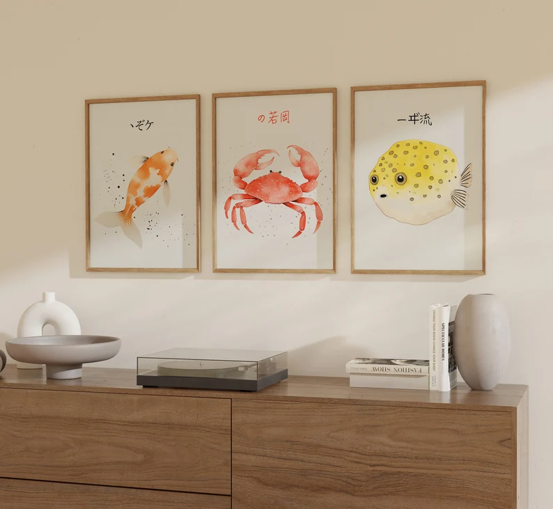 Goldfisch-Poster