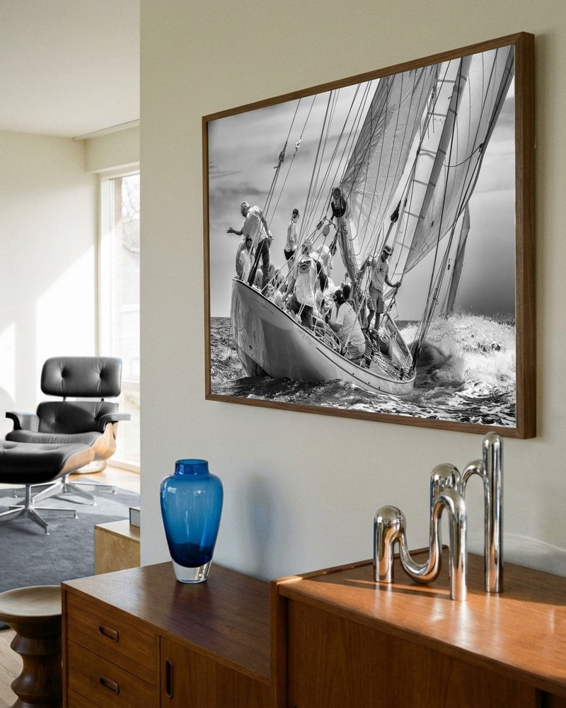 Classic Sailing Race Poster
