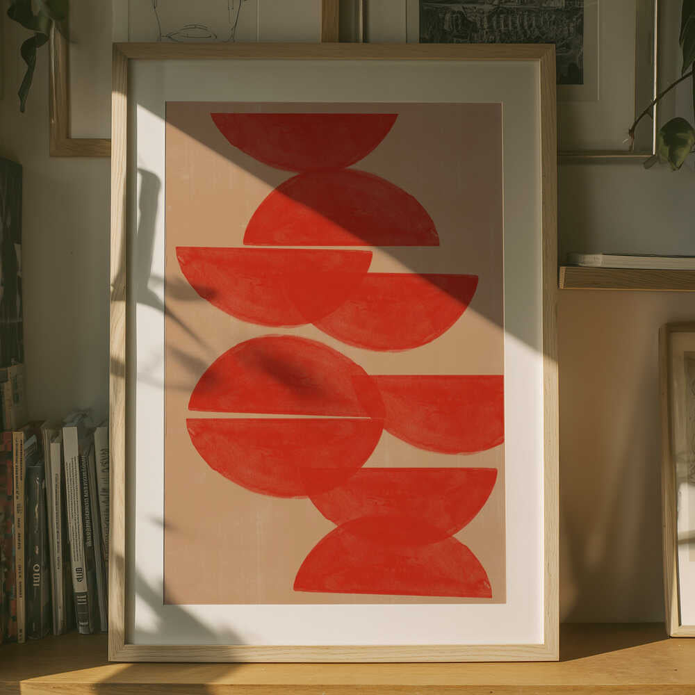 Purpurne Symmetrie – Poster