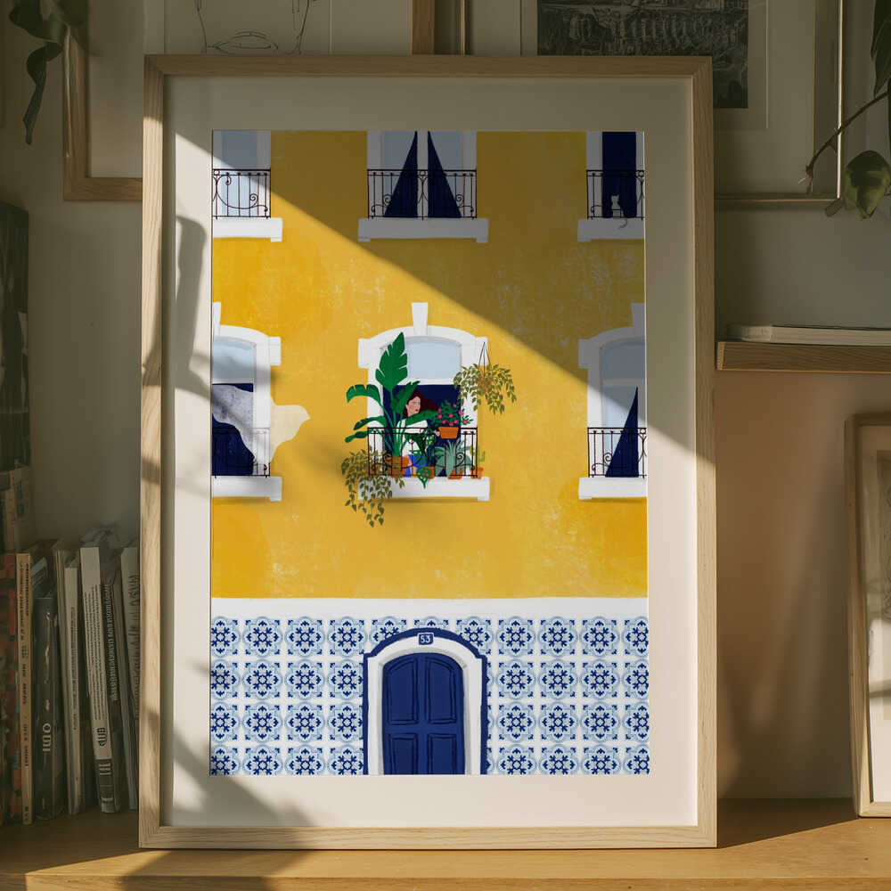 Lissabon-Poster