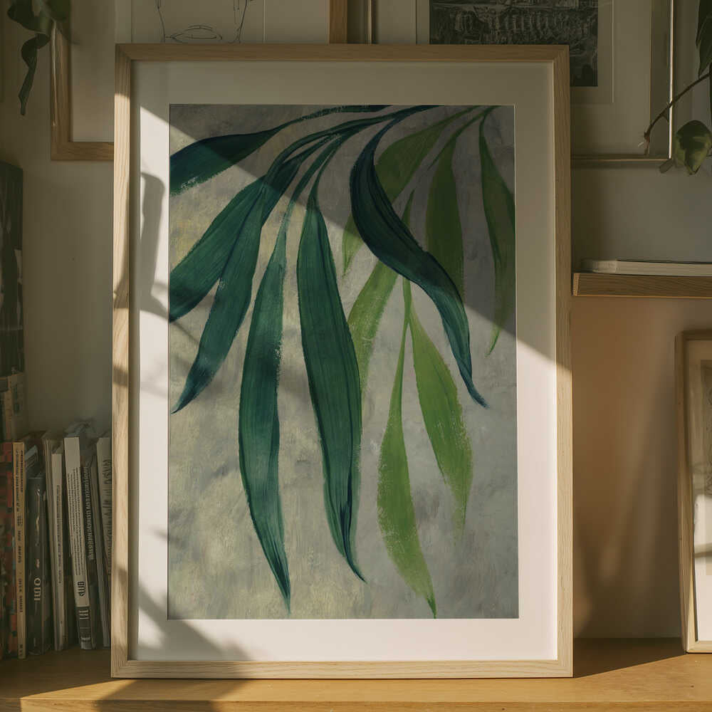 Lush Green Botanicals Poster