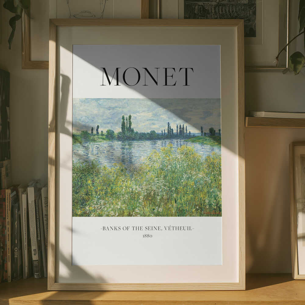 Ufer der Seine – Poster