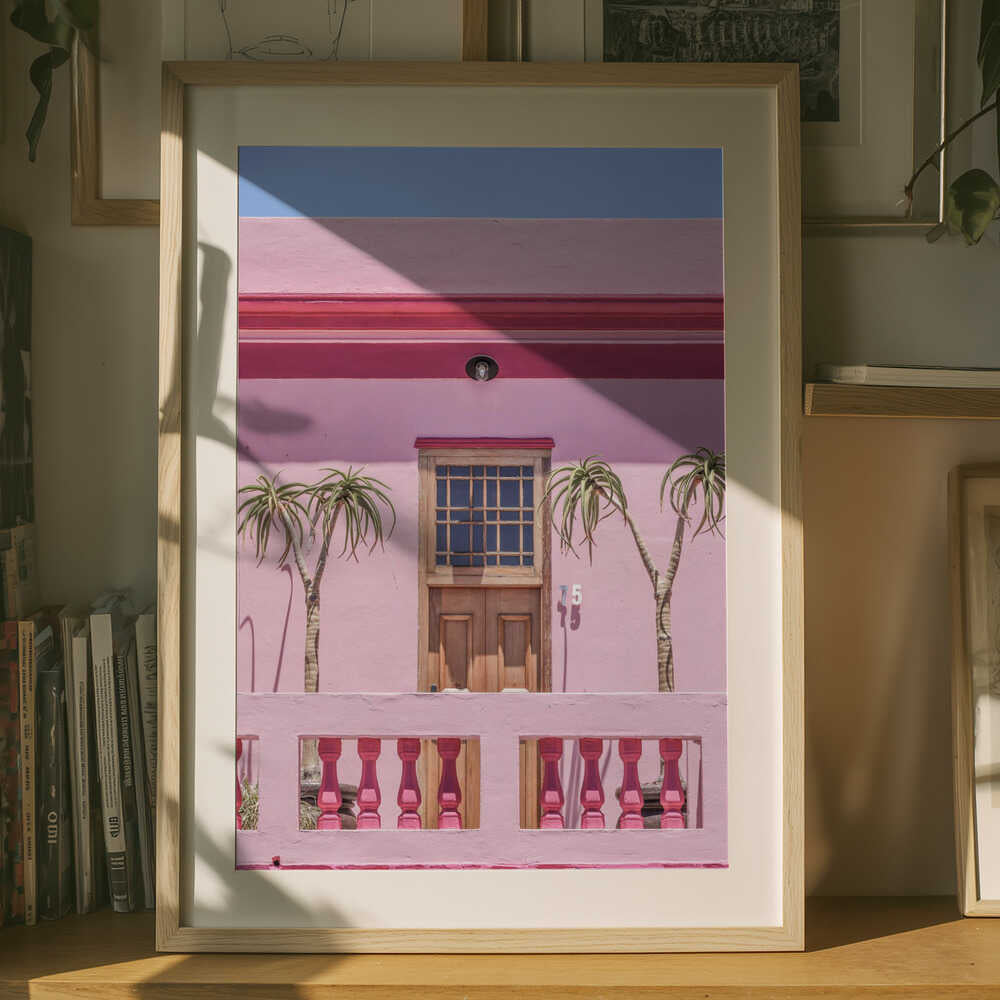Peachy Facade Poster
