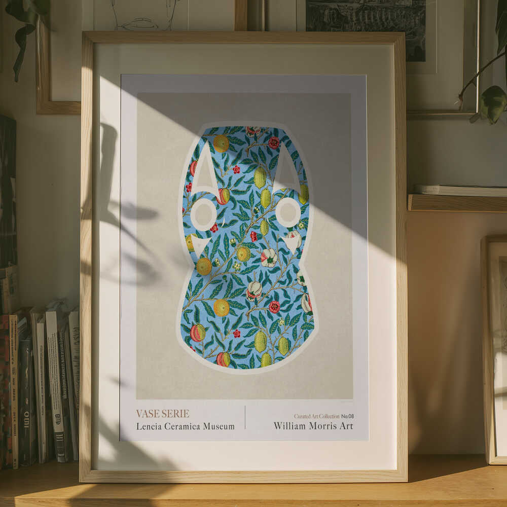 William Morris Vase Serie Poster (Fruit)