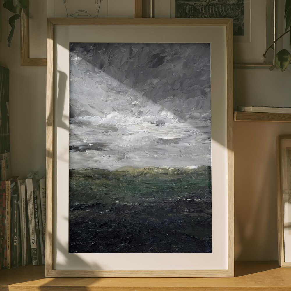 Poster „Landschaftsstudie: Die Heide 1905“