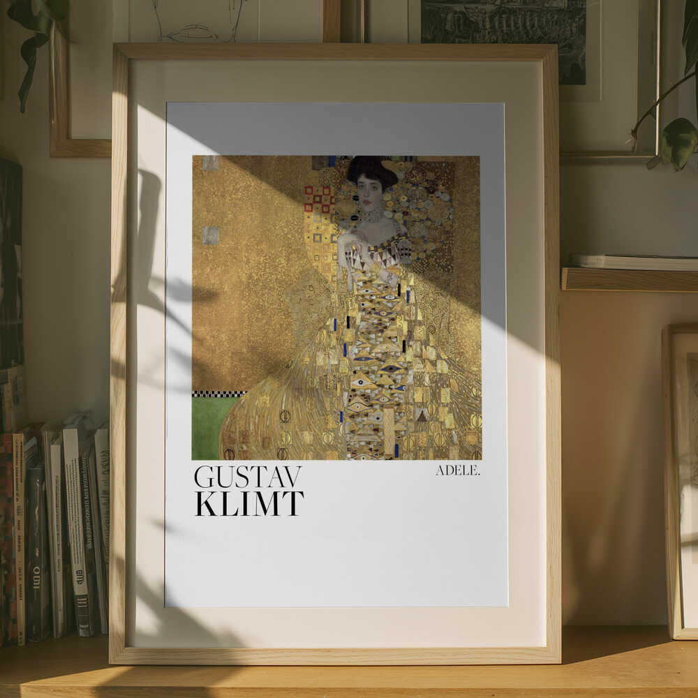Porträt der Adele Bloch-Bauer I (1907) – Poster-Poster