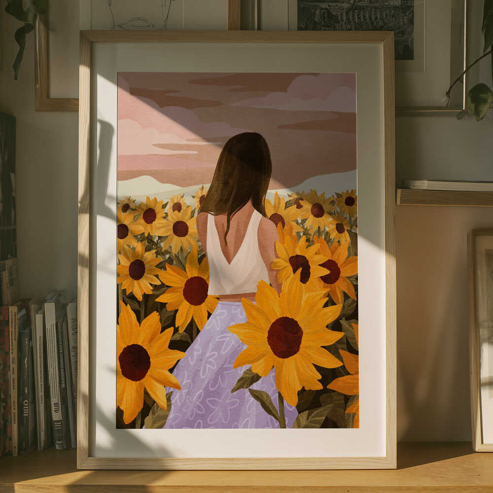 Sonnenblumenabende – Poster