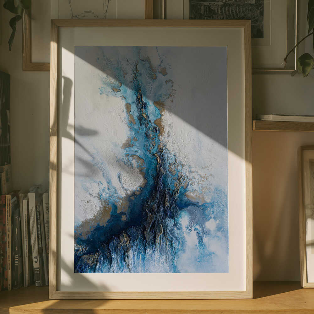 Coastal relief art - Release Poster