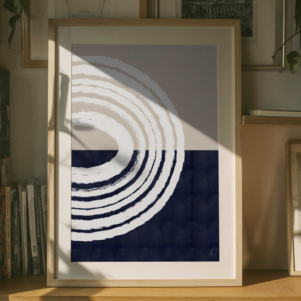 Zen Curve Balance Poster