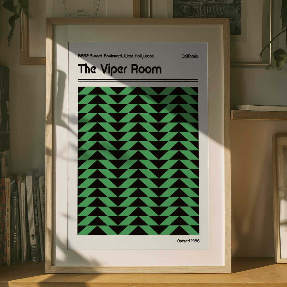 Viper Room Retro Poster