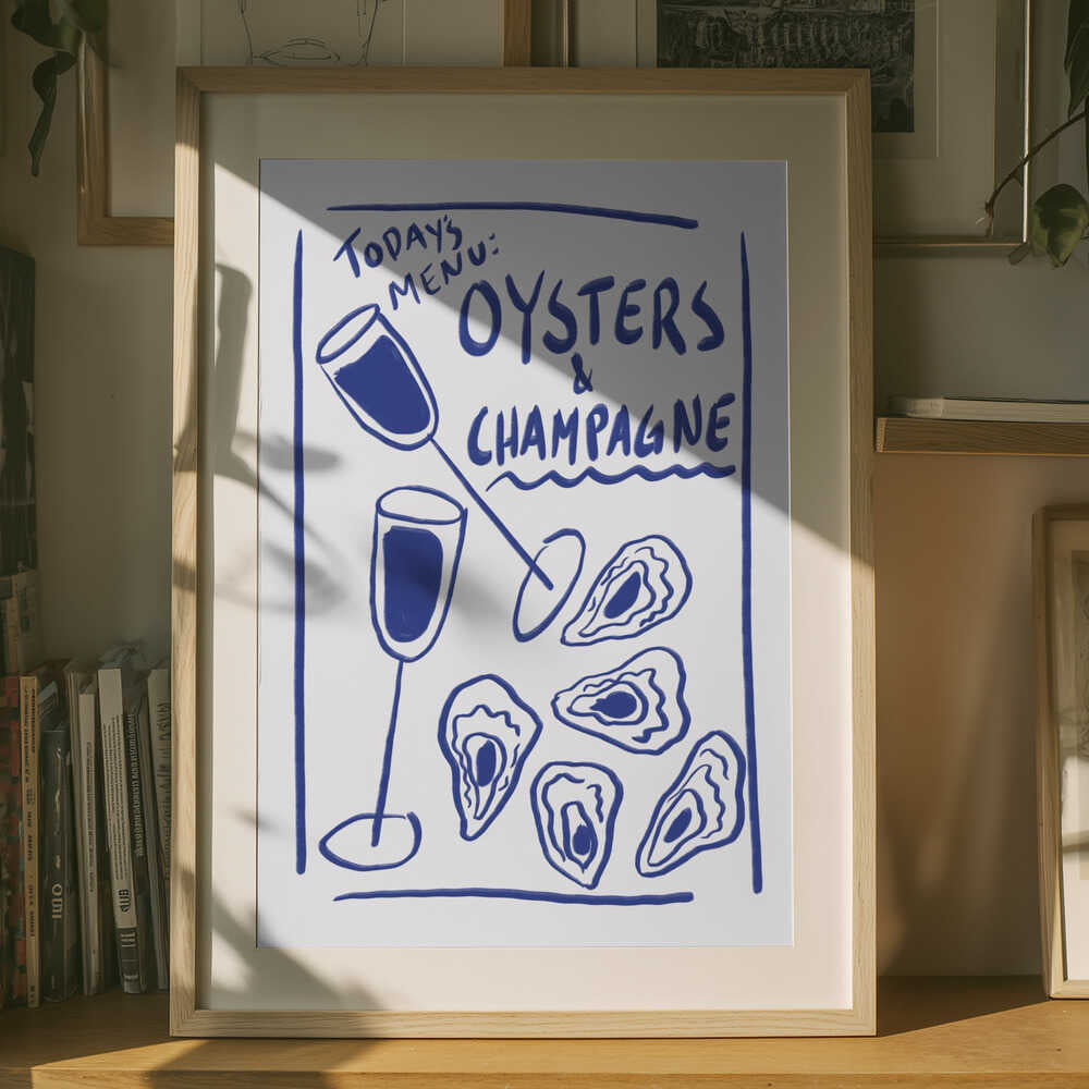 Heutiges Menü: Genuss – Poster