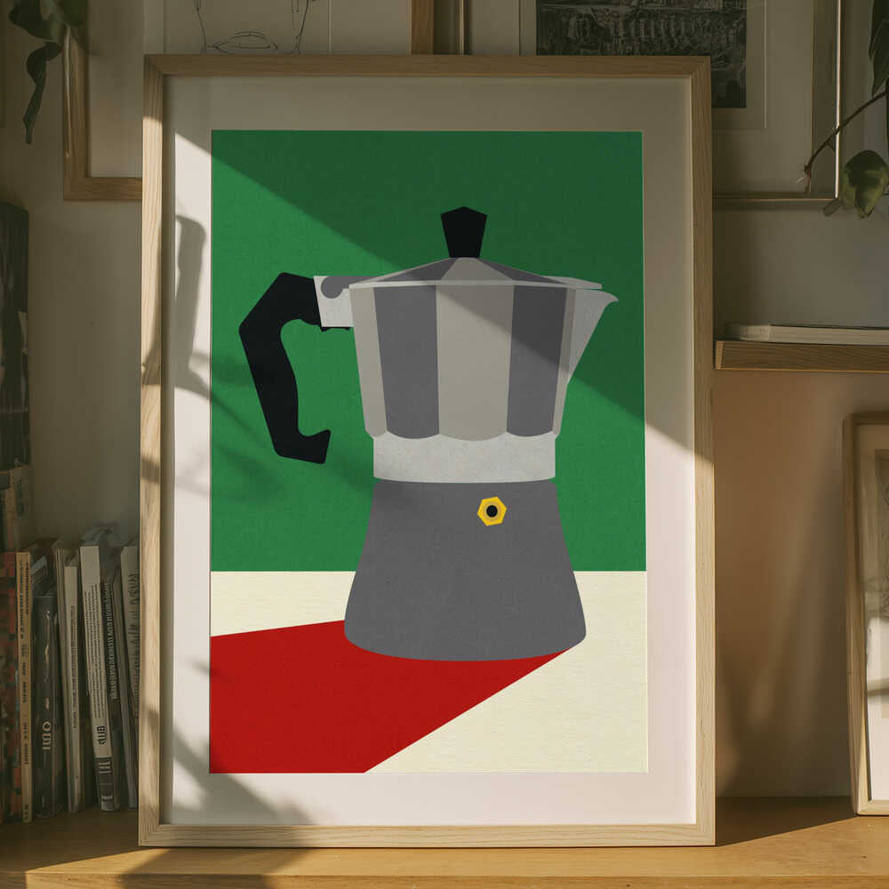 Italienischer Espresso-Poster