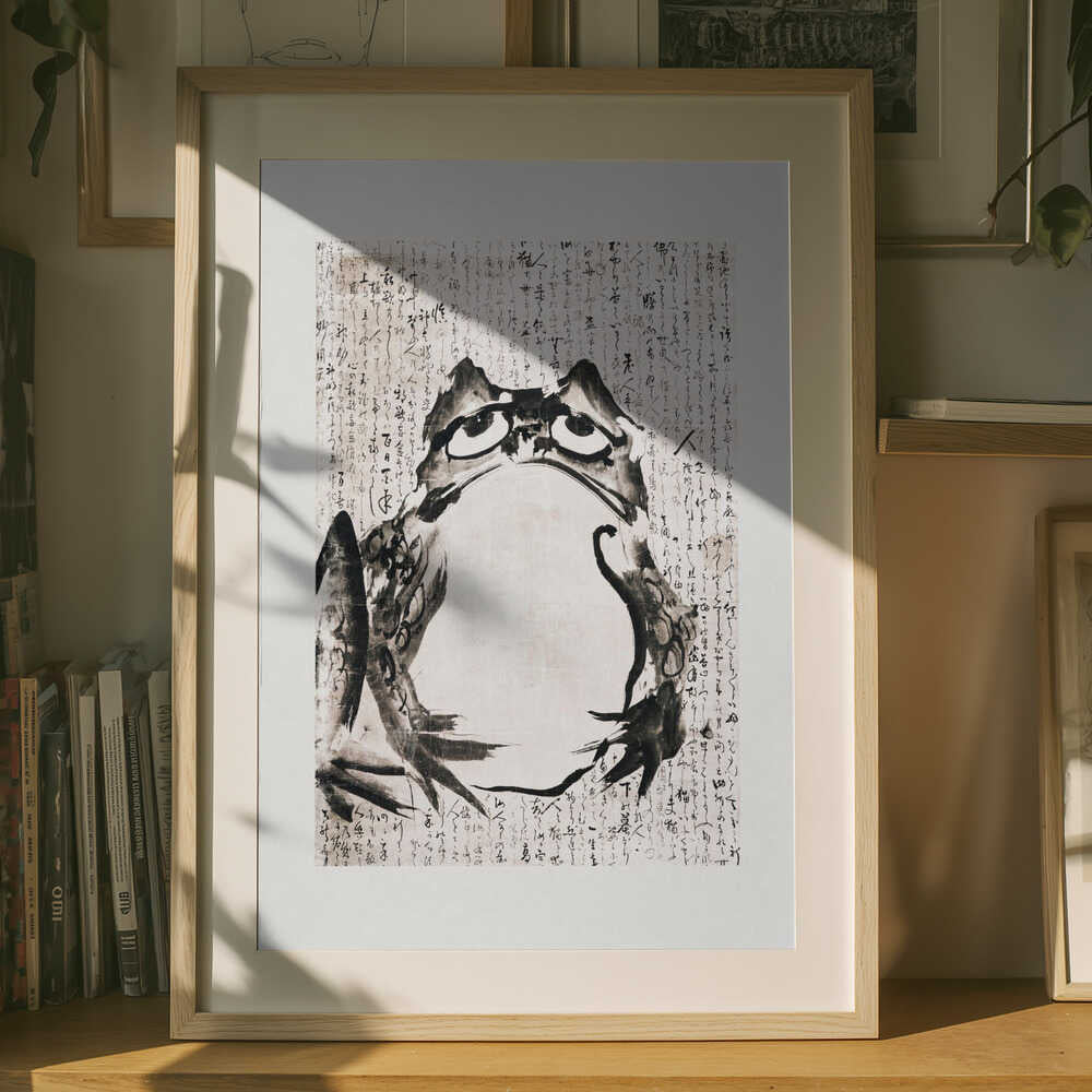 Japanischer Frosch (spätes 18. bis 19. Jahrhundert) – Poster