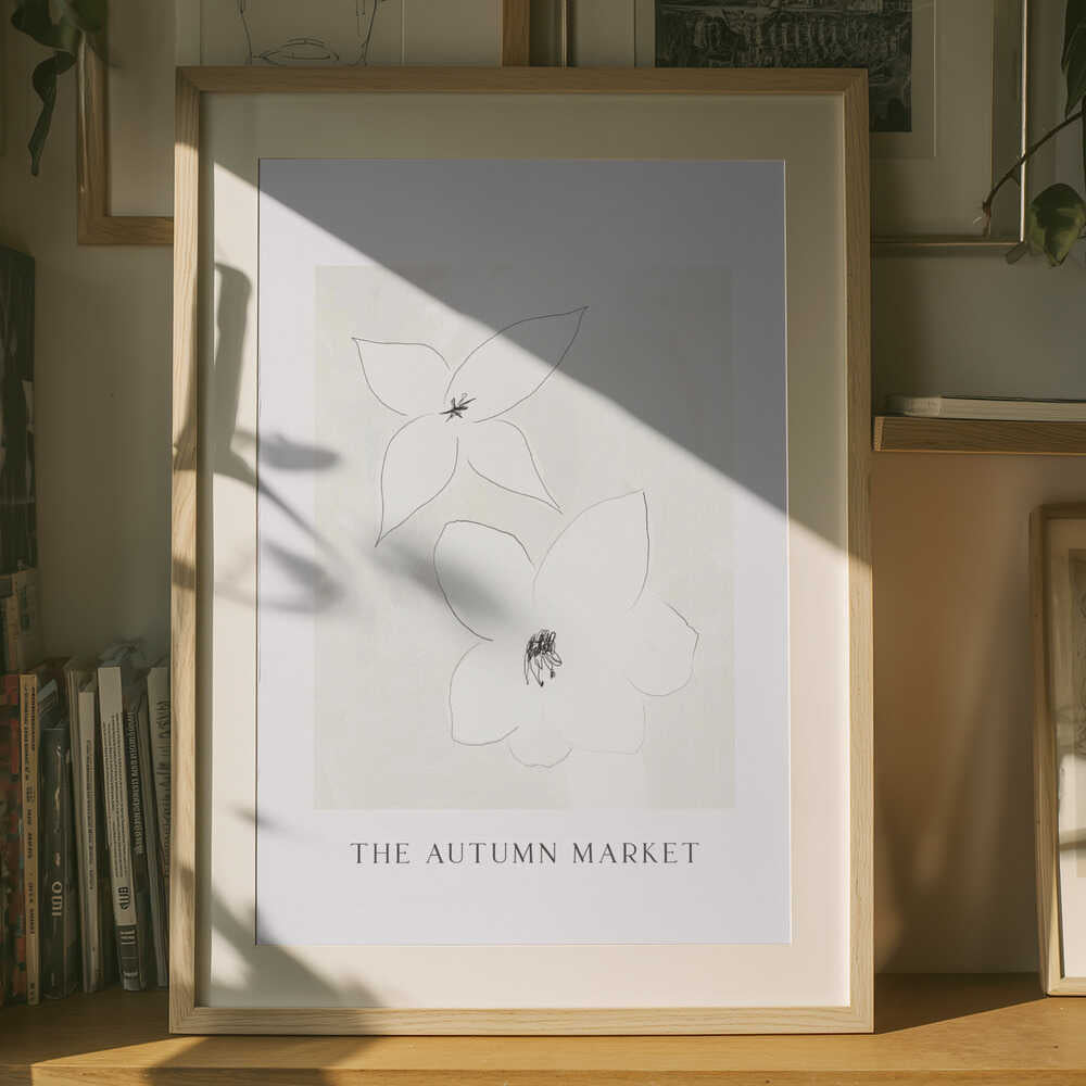 Zarte Blüten – Poster