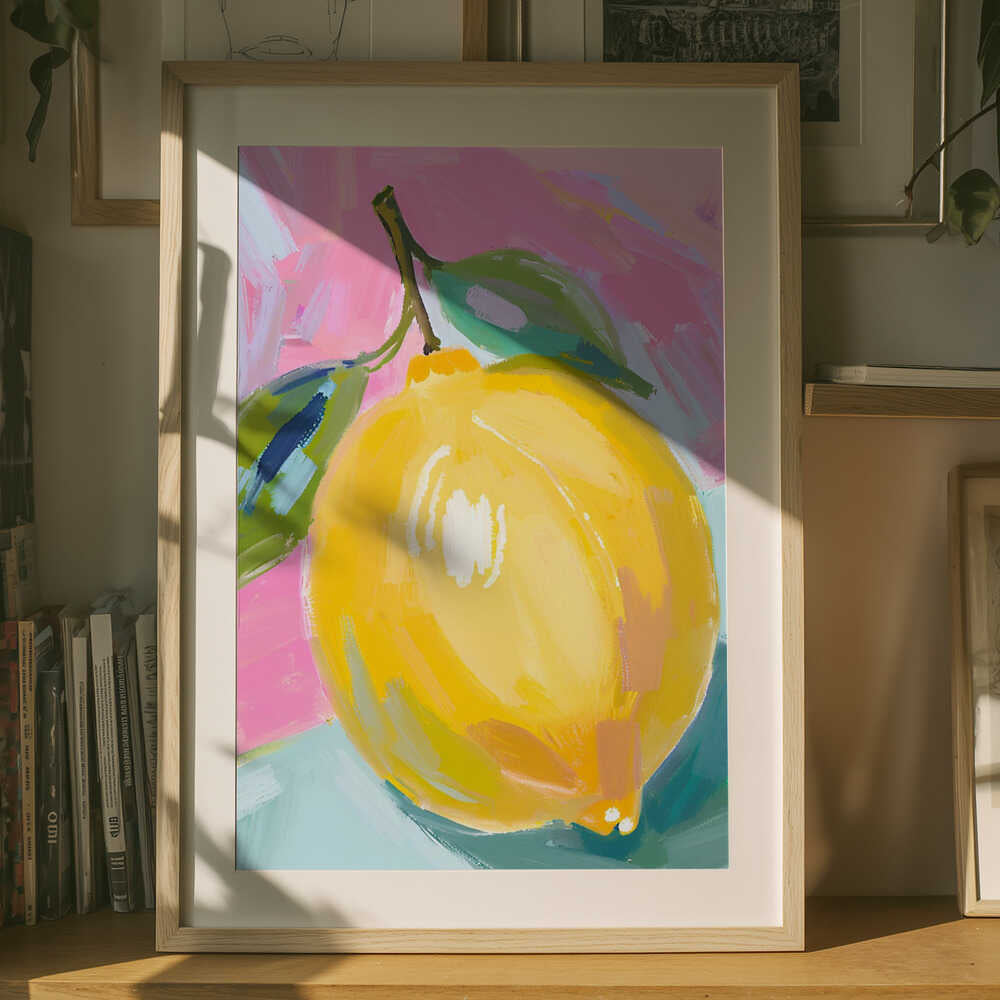 Sonniger Zitrusrausch – Poster