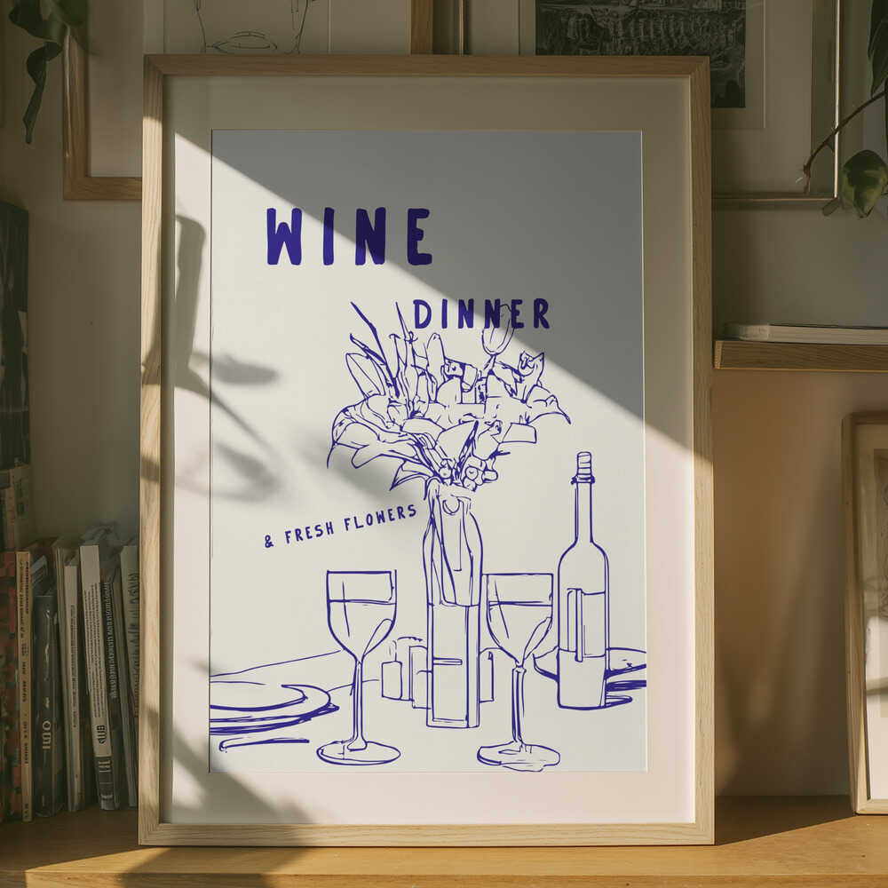 Poster „Elegante Abendgestaltung“