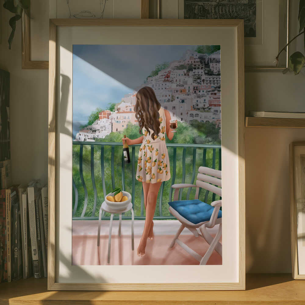 Balcony Bliss Poster