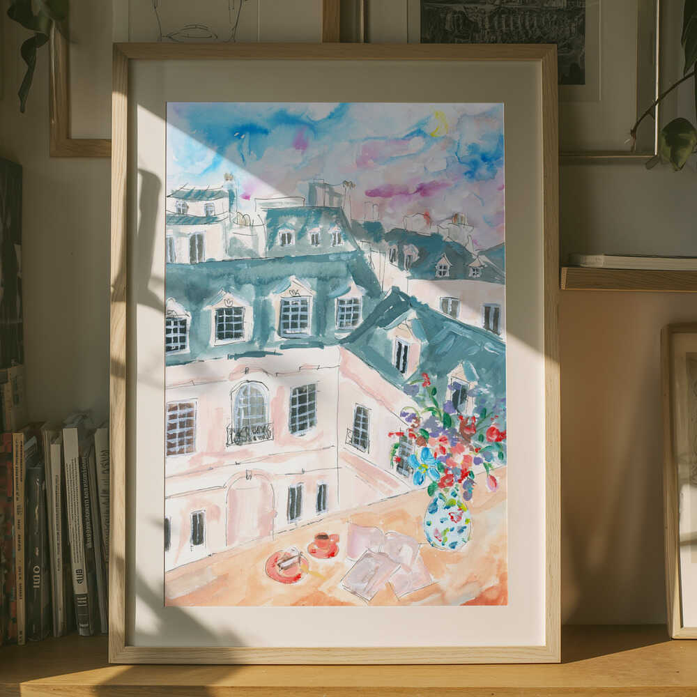 Pariser Dach Poster