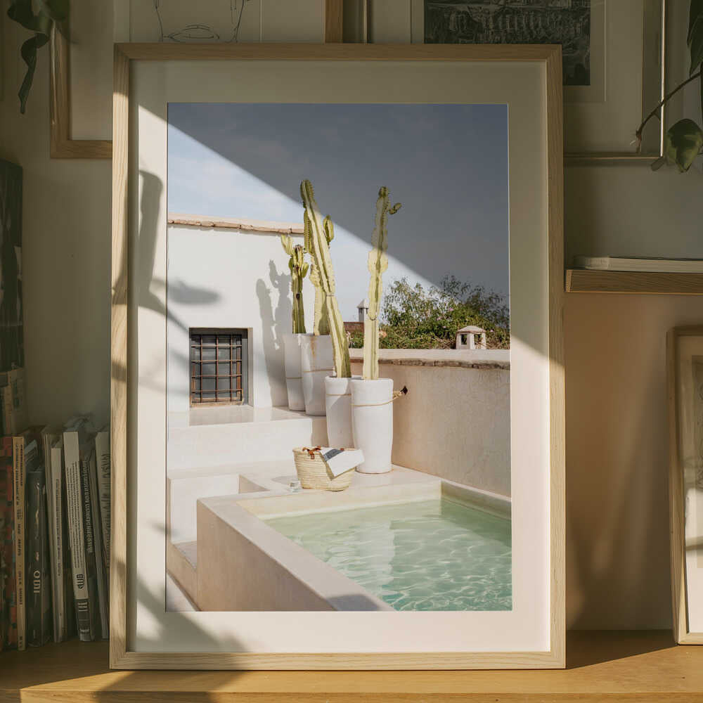 Poster „Riad-Dachterrasse“