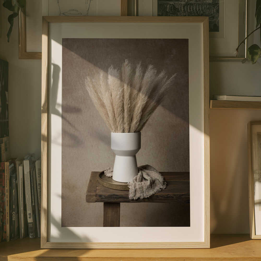 Modern Pampas Still Life Poster