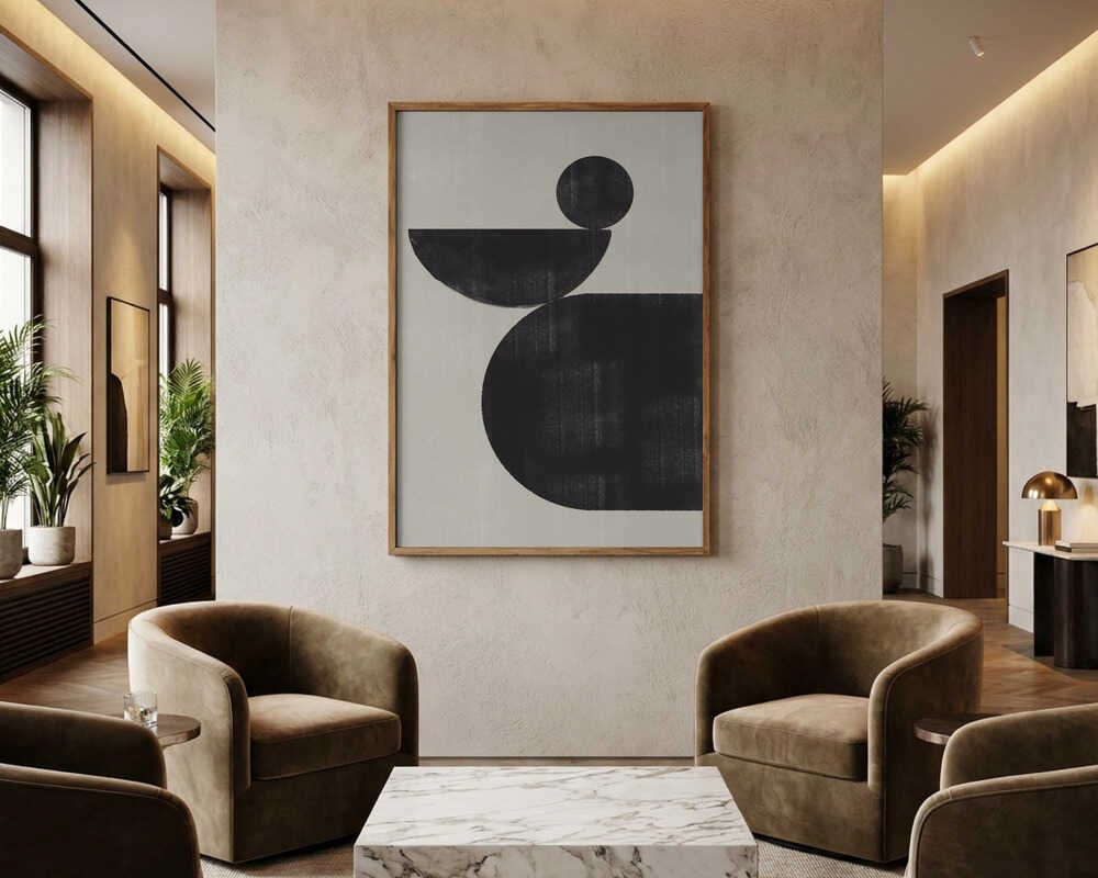 Poster Geometrische Harmonie