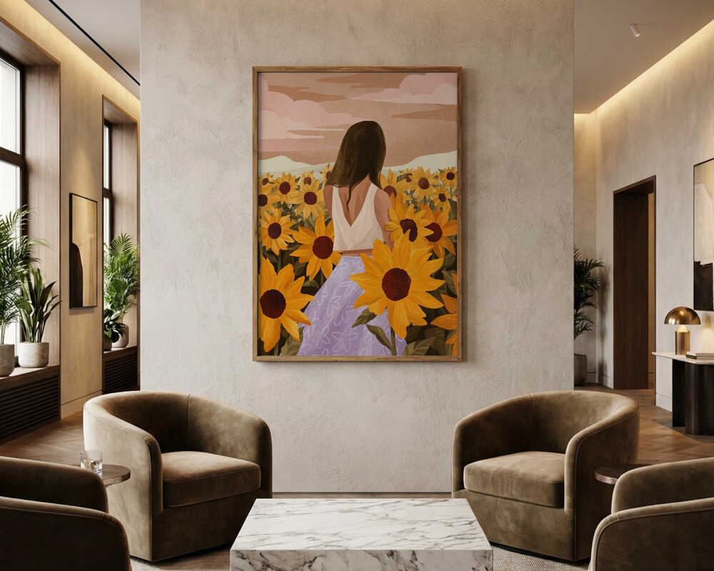 Sonnenblumenabende – Poster