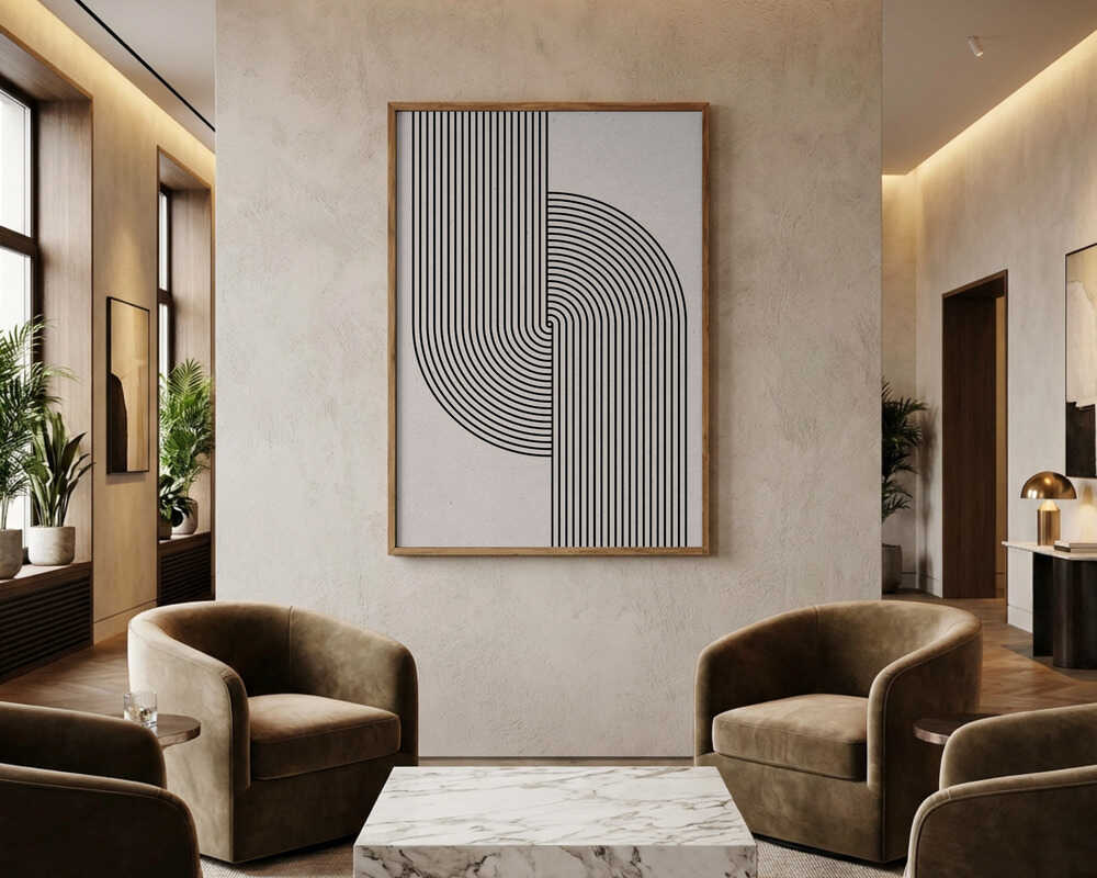 Curved Symmetry Poster
