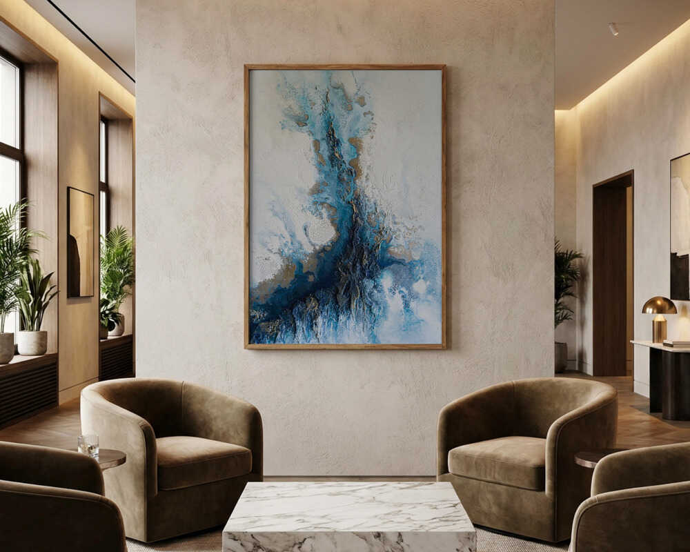 Coastal relief art - Release Poster