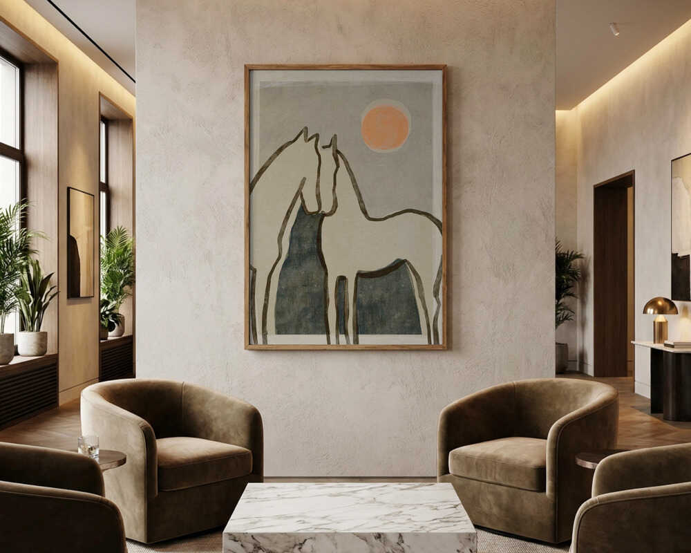 Equine Embrace Poster