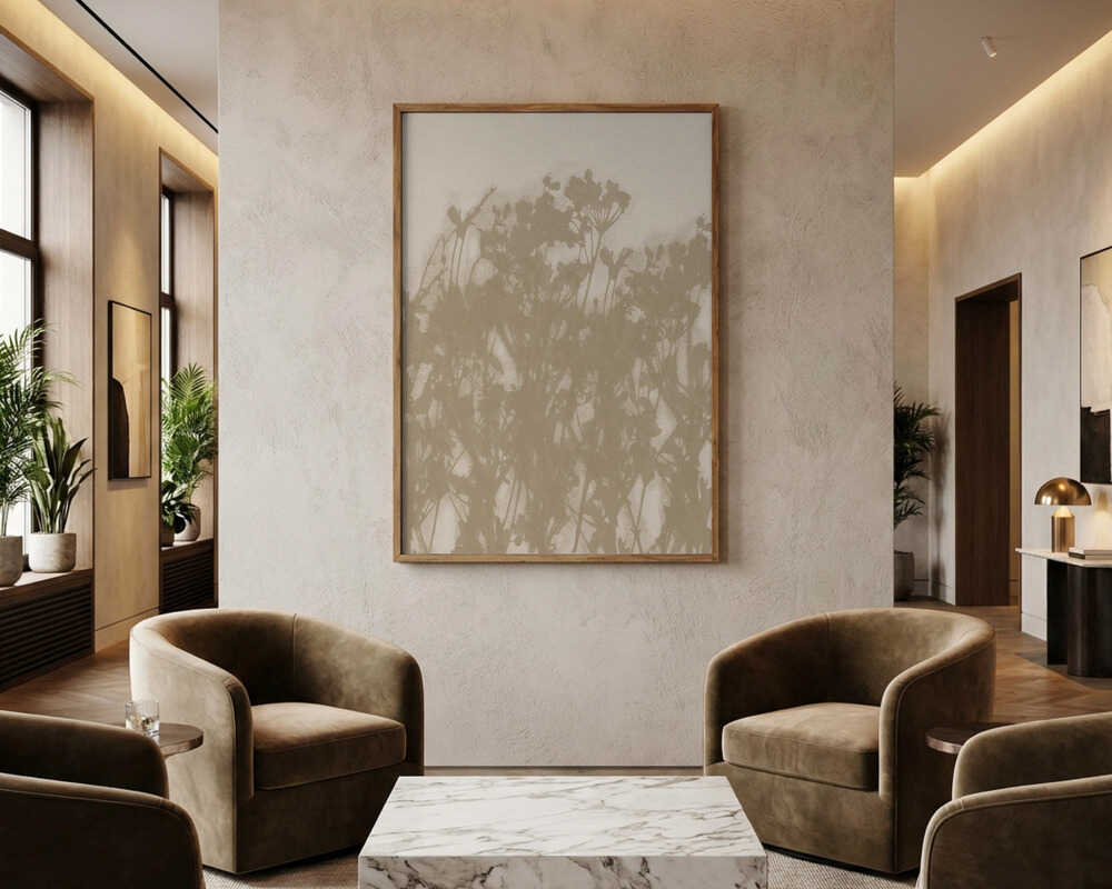 Botanische Schatten Poster
