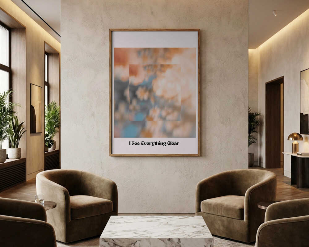Poster „Ich sehe alles klar“