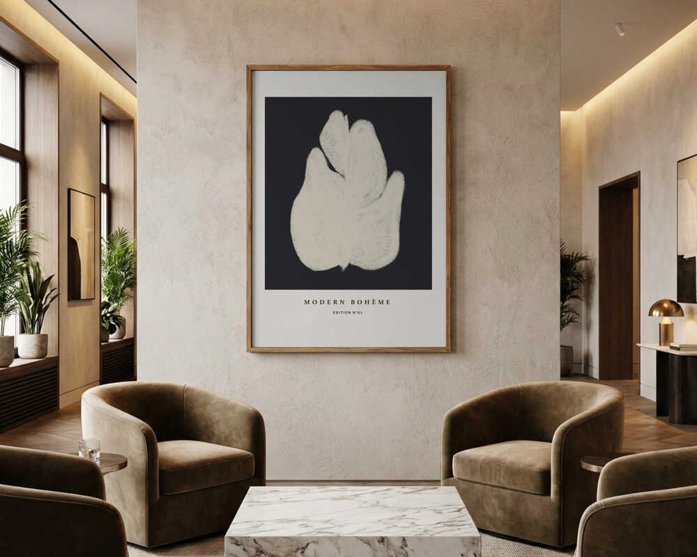 Abstract Blossom Poster