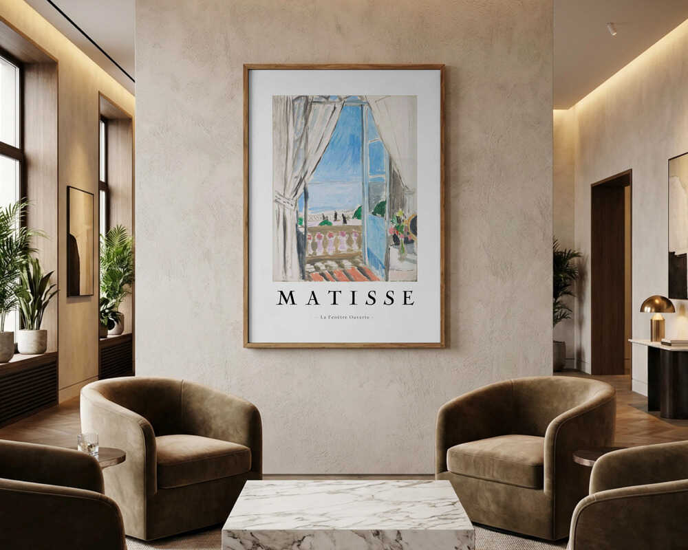 La Fenêtre Ouverte – Poster
