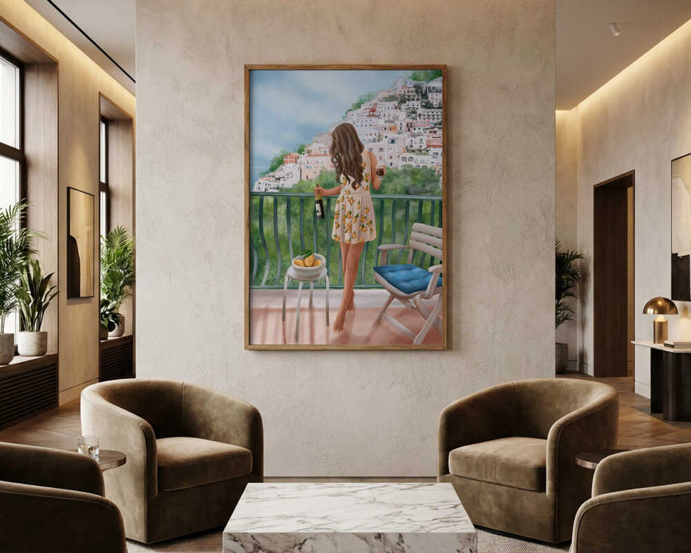 Balcony Bliss Poster