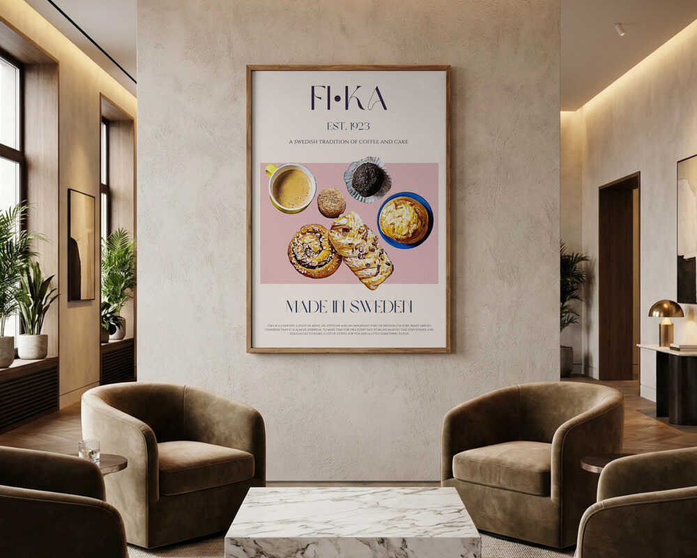 Swedish Fika Treats Poster